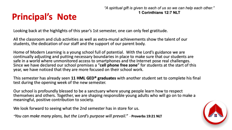 Highlights of 2026 Semester 1
